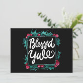 賛美ユール（キリスト降誕祭） カード (スタンド正面)