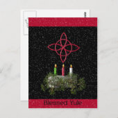 賛美ユール（キリスト降誕祭） ポストカード (正面/裏面)