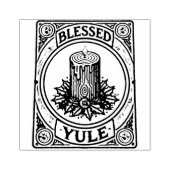 賛美ユール（キリスト降誕祭）ユ異教のレイタイドホリデイ ラバースタンプ (インプリント)