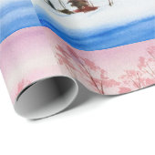 賛美ユール（キリスト降誕祭）包装紙 ラッピングペーパー (ロールコーナー)