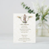 賛美ヴァージンヘイルメアリーイエスラテンヴィンテージ ポストカード (スタンド正面)