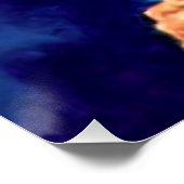 賛美ヴァージンマリアとベビーイエス ポスター (コーナー)