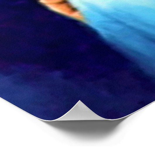 賛美ヴァージンマリアとベビーイエス ポスター (角)