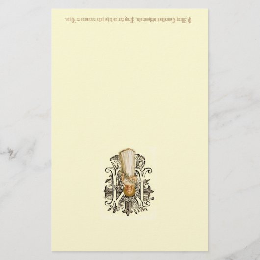 賛美ヴァージンマリア宗教カトリックフローラ (裏面)