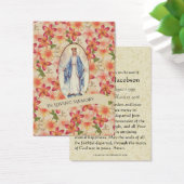 賛美ヴァージンマリア葬儀記念聖札 (デスク)