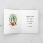 賛美ヴァージンマリア・カトリック教会 シーズンカード (内部)