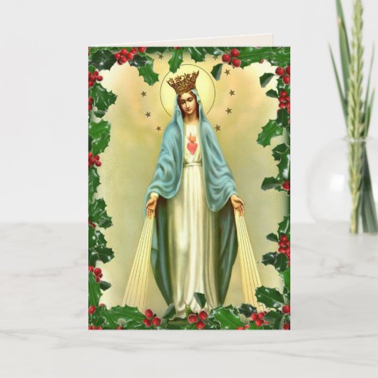 賛美ヴァージンマリア・カトリック教会 シーズンカード (正面)