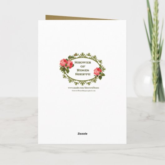 賛美ヴァージンマリーは宗教的なハートを汚さない カード (裏面)