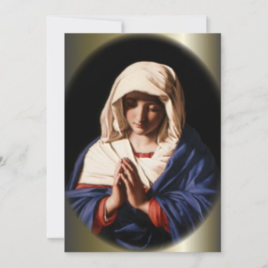 賛美ヴァージンマリーイン祈りの言葉 (正面)