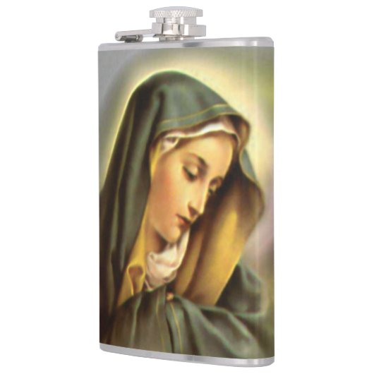 賛美ヴァージンマリーイン祈りの言葉 フラスク (左)