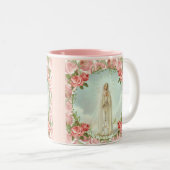 賛美ヴァージンマリーマイレディオブファティマ ツートーンマグカップ (正面右)