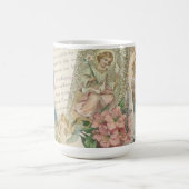 賛美ヴァージンマリーヴィンテージカソリックロザリーマリアン コーヒーマグカップ (中央)