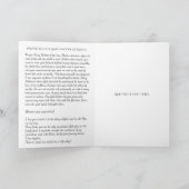 賛美ヴァージンマリー婦人のノット カード (内部)