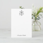 賛美ヴァージンマリー・ライン・アート・カトリック宗教  サンキューカード (スタンド正面)