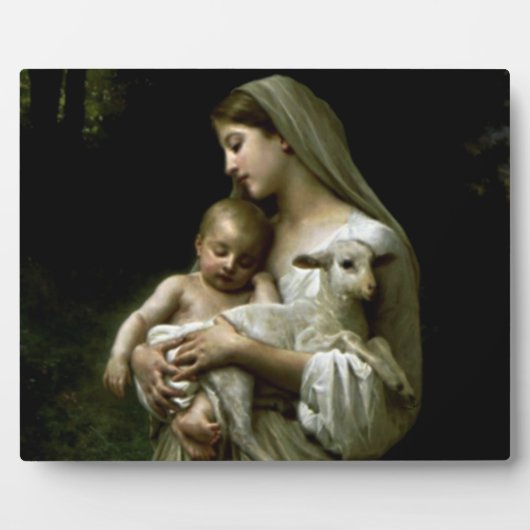 賛美ヴァージンマリー – 神の母 フォトプラーク (正面)