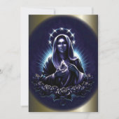 賛美ヴァージンメアリとパープルバラ (正面)