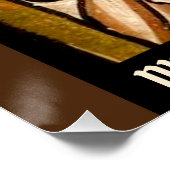 賛美ヴァージンメアリーが顔で悪魔を打ち抜く ポスター (コーナー)