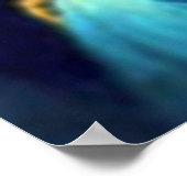 賛美ヴァージンメアリーと乳児チャイルドイエス ポスター (角)