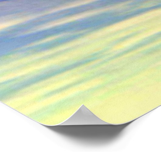 賛美ヴァージンメアリーと乳児チャイルドイエス ポスター (角)