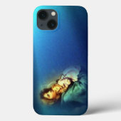 賛美ヴァージンメアリーと乳児チャイルドイエス Case-Mate iPhoneケース (裏面)