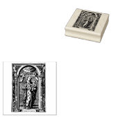 賛美ヴァージンメアリーイエス宗教的 ラバースタンプ (押印)