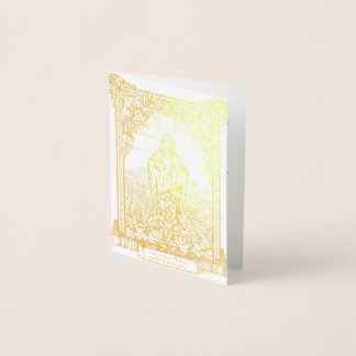 賛美ヴァージンメアリーカード 箔カード