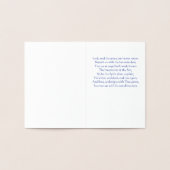 賛美ヴァージンメアリーカード 箔カード (内部)