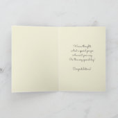 賛美ヴァージンメアリーパステルバラ卒業 カード (内部)