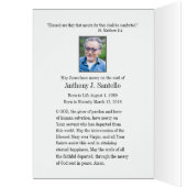 賛美ヴァージンメアリー宗教葬儀の弔意 (内側 (左))