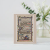 賛美ヴァージンメアリー13世紀の伝説悪魔 ポストカード (スタンド正面)