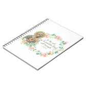 賛美ヴァージンメアリー・ファティマ宗教カトリック ノートブック (左側)