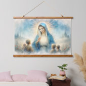 賛美ヴァージンメアリー 吊り下げ型タペストリー (寝室)