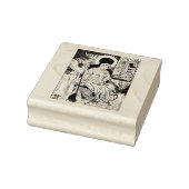 賛美ヴァージンメアリ・イエス・セント・ジョセフ・クリスマス ラバースタンプ (スタンプ)