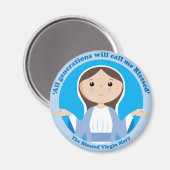 賛美ヴァージン マグネット (正面/裏面)