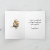 賛美ヴァージン・メアリー・イエズス卒業式 カード (内部)