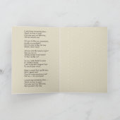 賛美ヴァージン・メアリー・リトル・ボーイ・ポエム カード (内部)