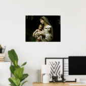 賛美ヴァージン – 神の母 ポスター (ホームオフィス)