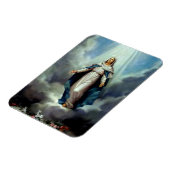 賛美ヴァージン – 神の母 マグネット (左側)