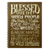 賛美人は風変わり... ノートブック (正面)