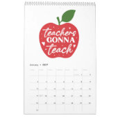 賛美先生 カレンダー (1月 2027)