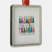 賛美先生 メタルオーナメント (右)