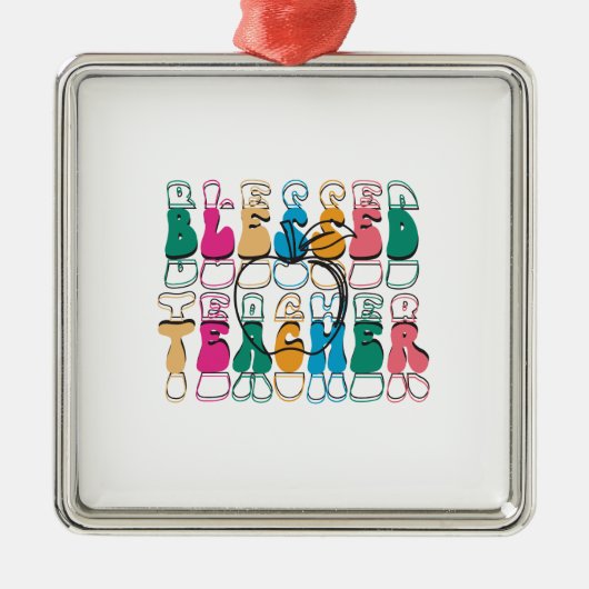 賛美先生 メタルオーナメント (正面)