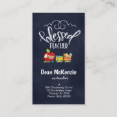 賛美先生 名刺 (正面)