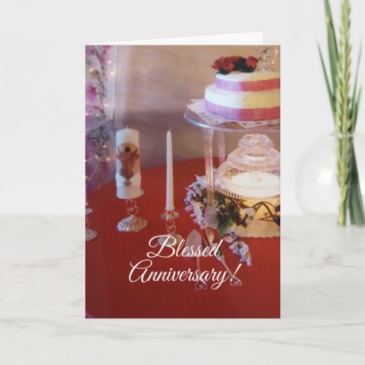 賛美周年記念カード カード (正面)