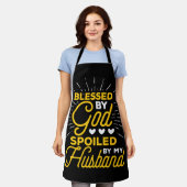 賛美夫に甘やかされて|クリスチャン エプロン (着用した状態)