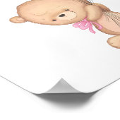 賛美女の子子供部屋ポスター ポスター (角)