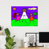 賛美子 ポスター (ホームオフィス)