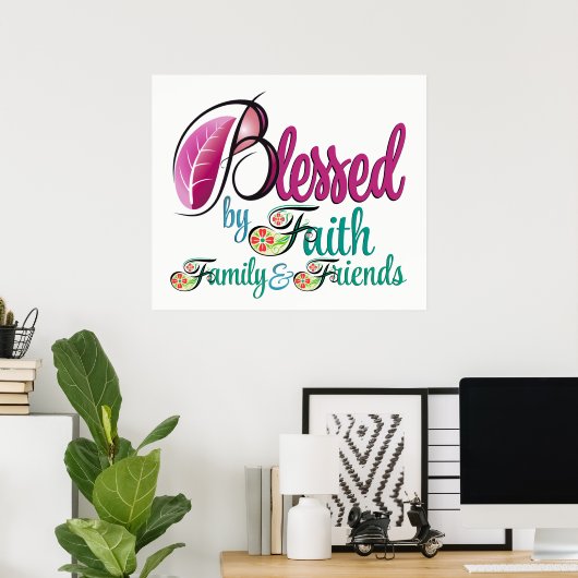 賛美家族の友人 ポスター (ホームオフィス)