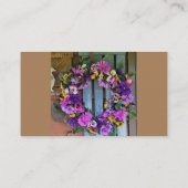 賛美家 – フローリスト エンクロージャーカード (裏面)