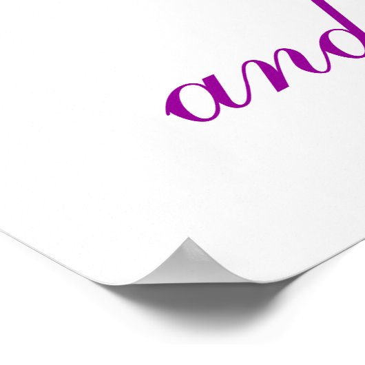 賛美家 – ポスター (角)